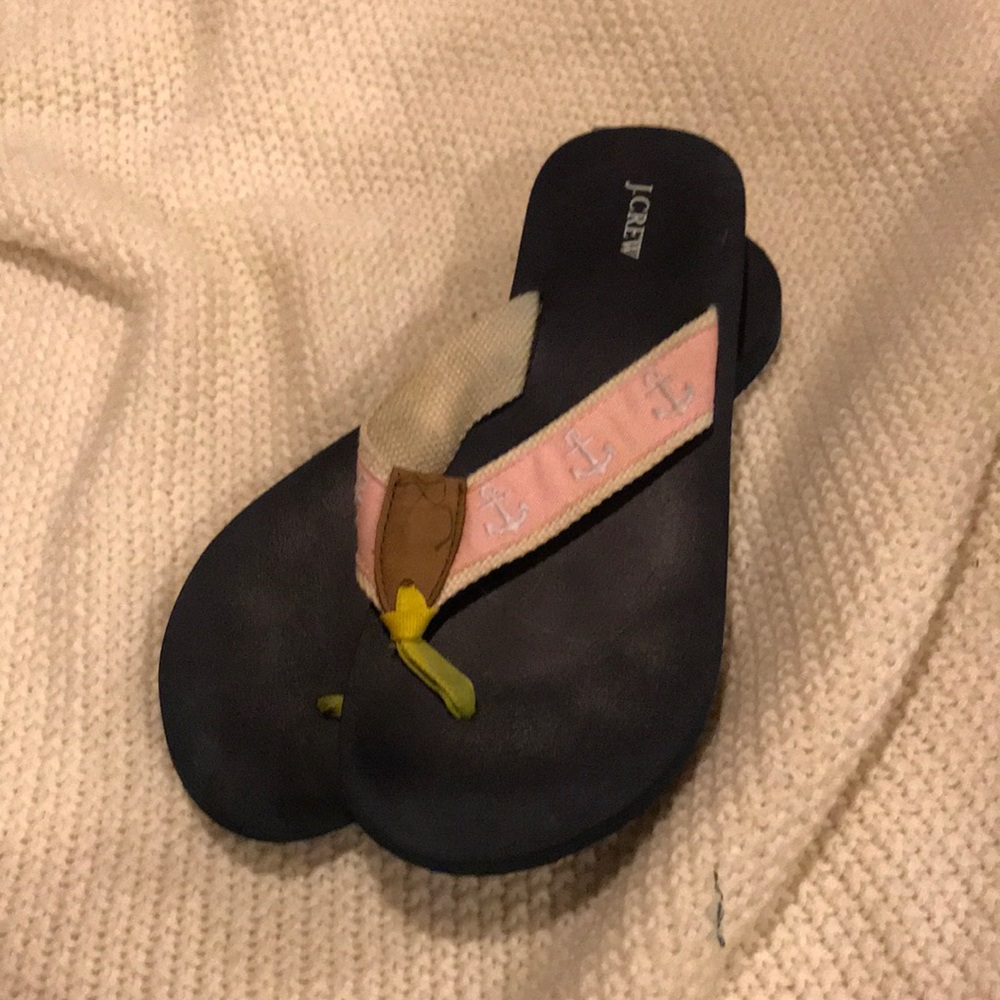 JCrew Flip Flops